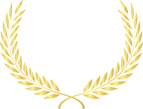Gold Laurel wreath